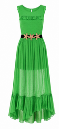 Emerald green preen dress