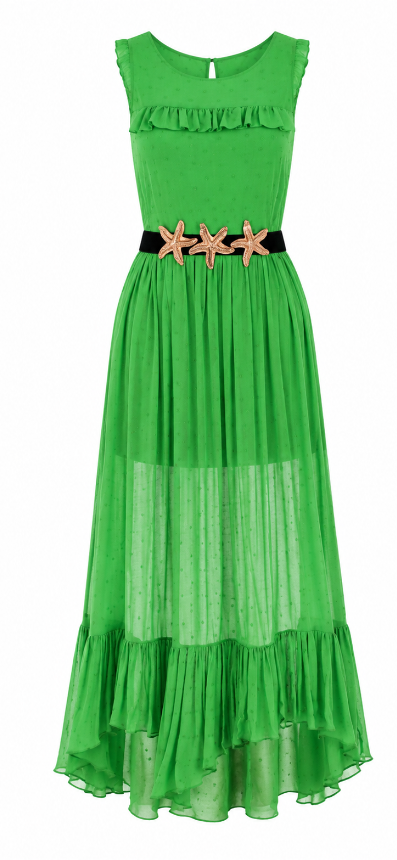 Emerald green preen dress