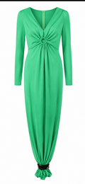 Emerald green dress