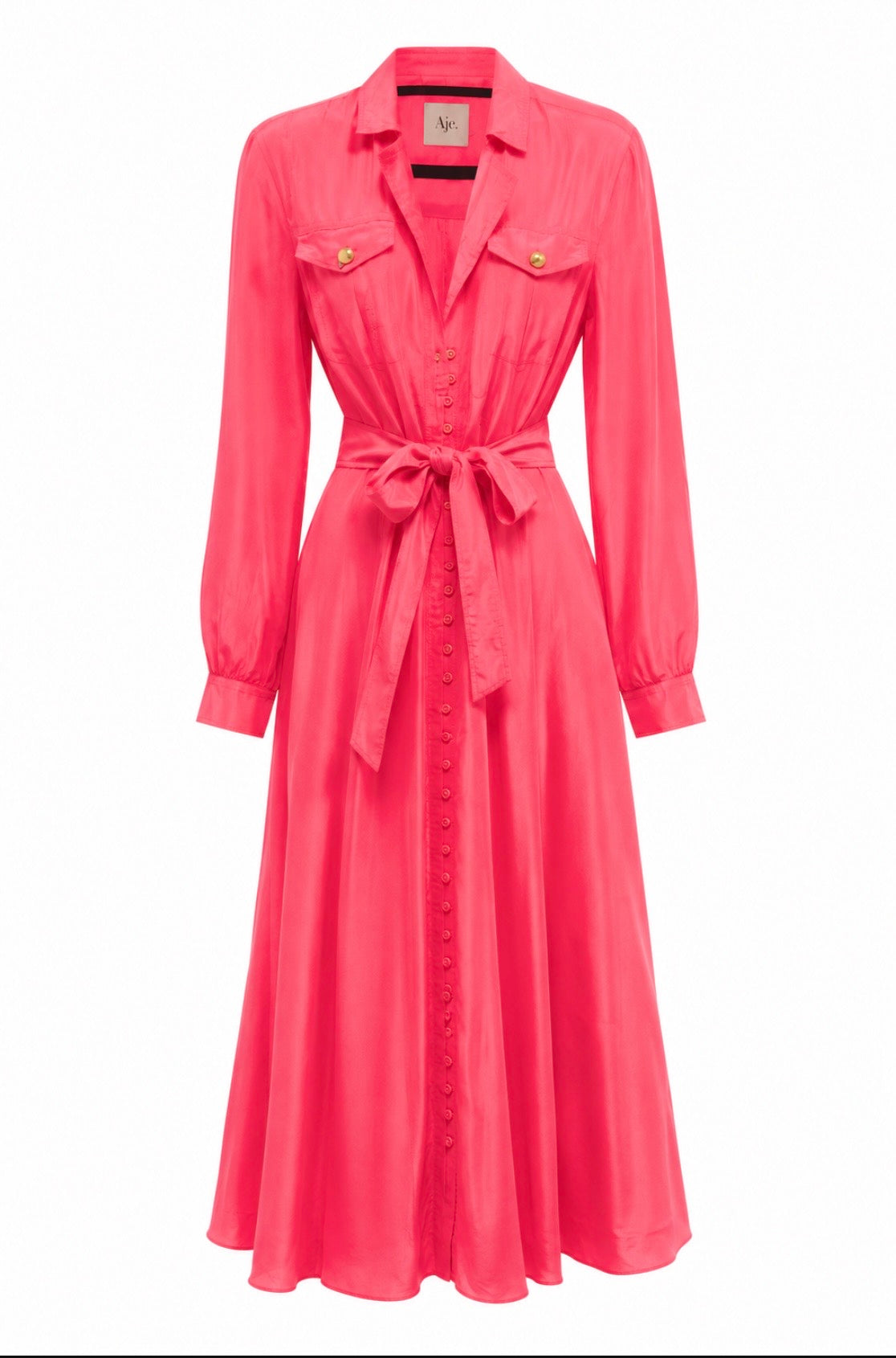 Aje classic wrap dress