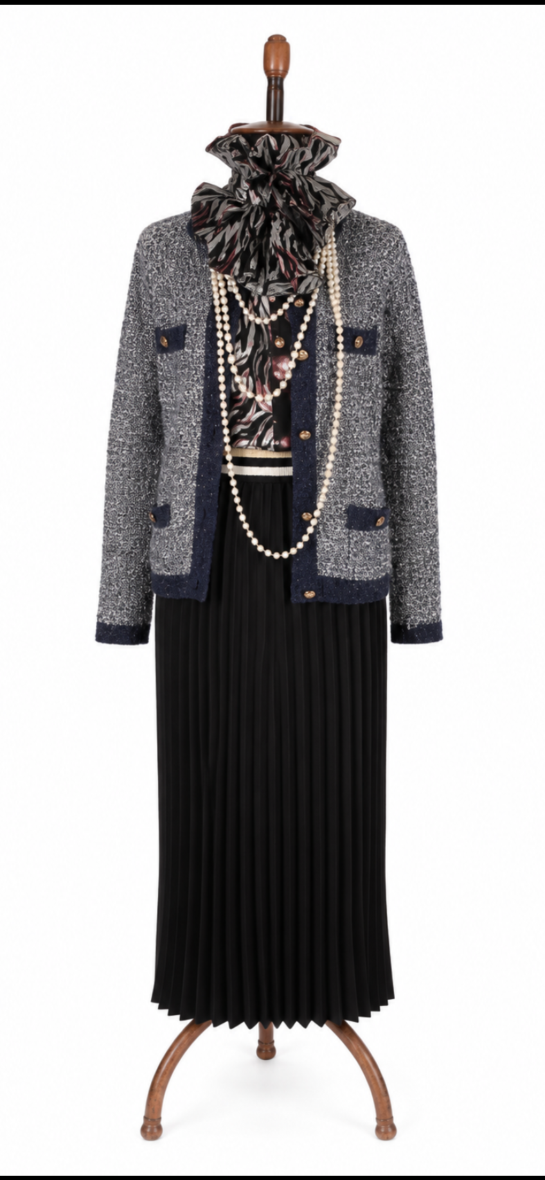 Montaigne navy /black jacket