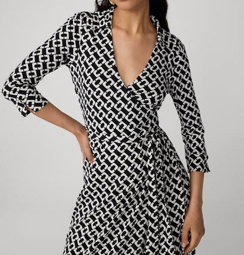 Diane von furstenberg chain link dress
