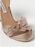Aqua zzura gold stiletto