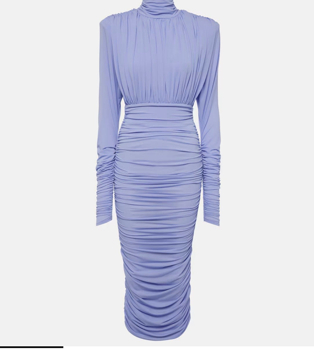 Alex Perry violet dress