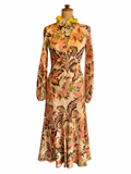 Moss and spy dress